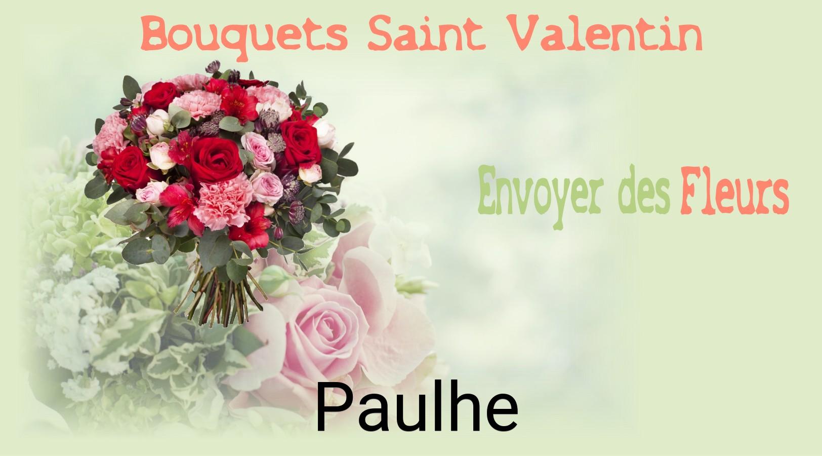 Roses de Saint-Valentin livrées à Paulhe